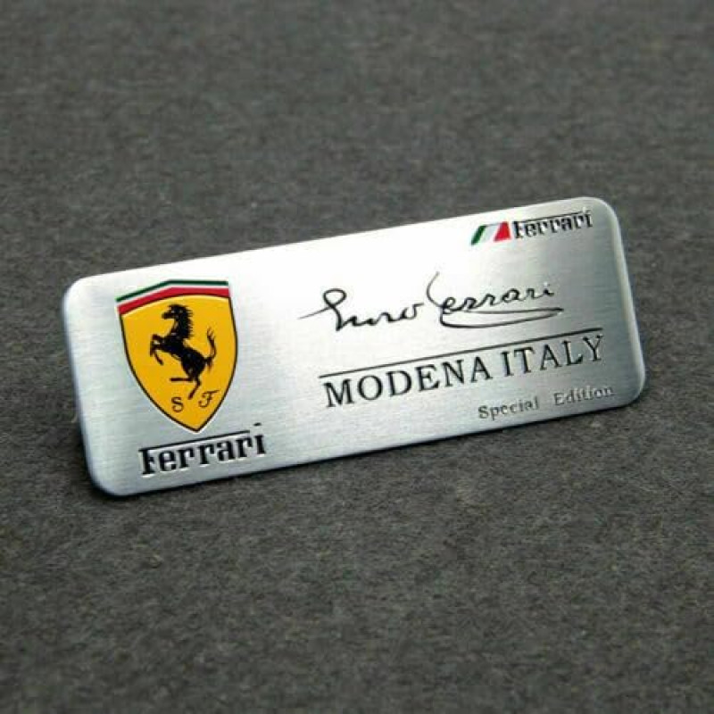 Car Body Emblem Sticker Badge Styling Decal Logo For Ferrari