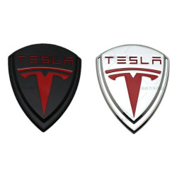 All Metal 3D Car Side Window Sticker Emblems For Tesla Model S Model X Model 3 Model Y