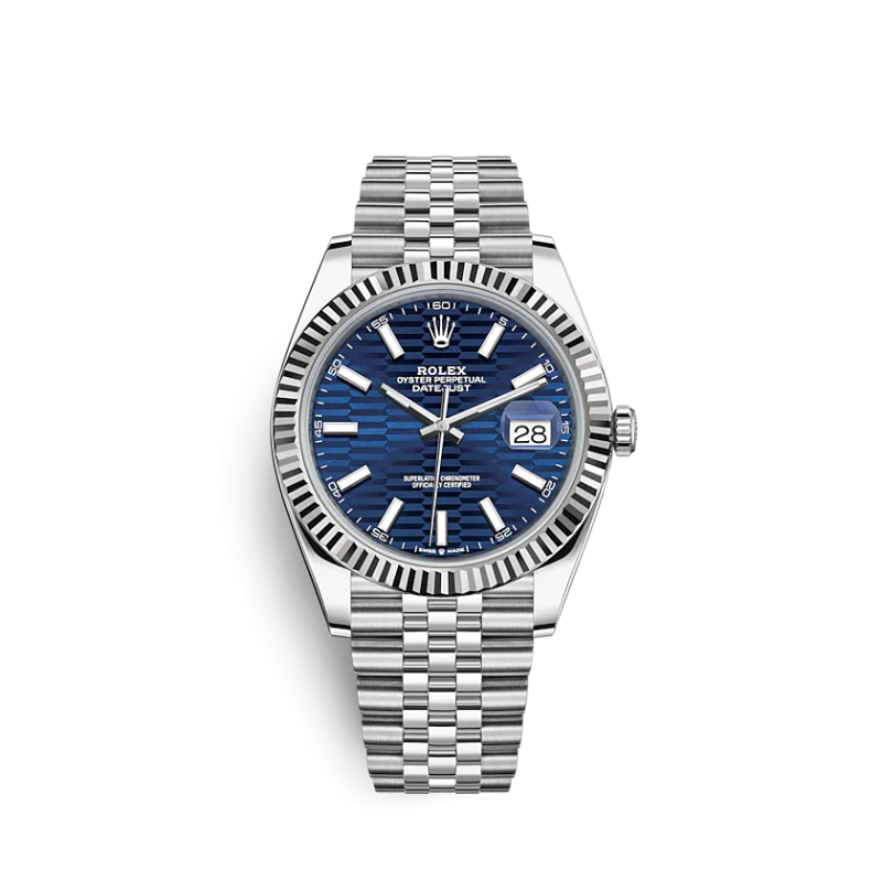 Luxury Datejust Men Automatic Watch 126334 41mm Bright Blue